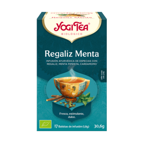 Yogi Tea Regaliz Menta 17 filtros