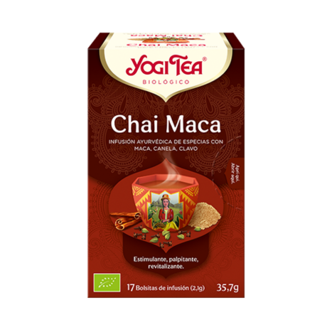 Yogi Tea Chai Maca 17 filtros