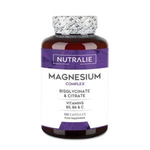 Magnesium COMPLEX bisglicinato y citrato de magnesio Nutralie 120cap.