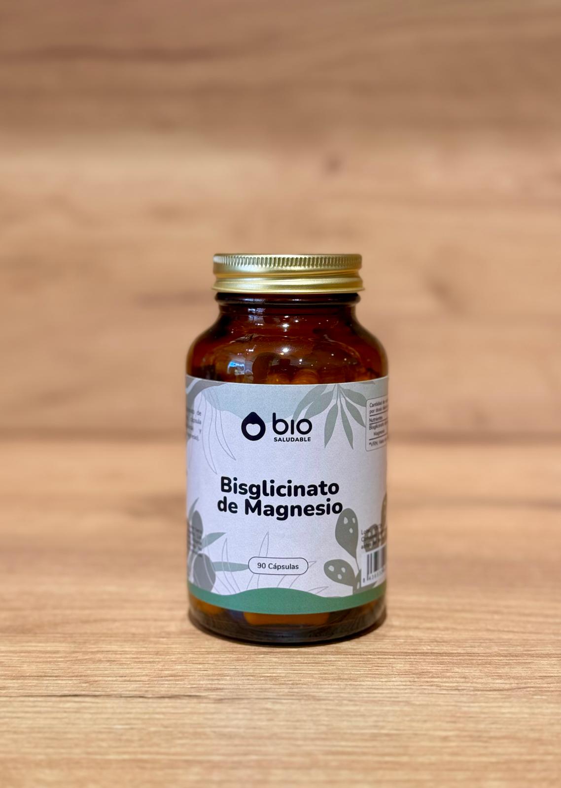 BISGLICINATO DE MAGNESIO 90 cap Biosaludable