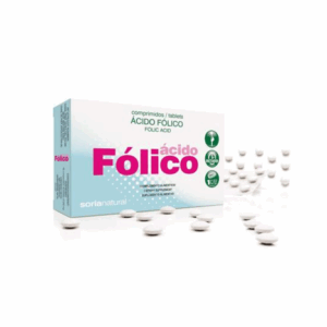 Ácido Fólico Comprimidos Retard Soria Natural