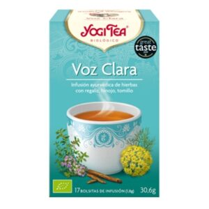 Yogi Tea Voz Clara 17 filtros