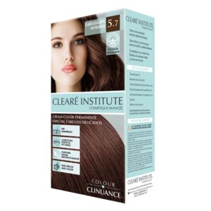 Crema Color Permanente 5.7 Chocolate Intenso Colour Clinuance Clearé