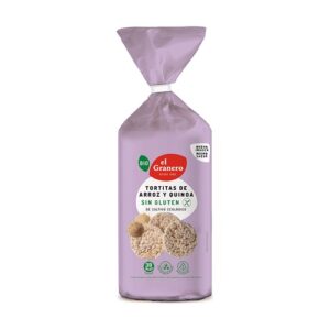 Tortitas de arroz y quinoa 115gr El Granero Bio