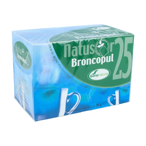 NATUSOR 25 "BRONCOPUL" 20 filtros SORIA NATURAL