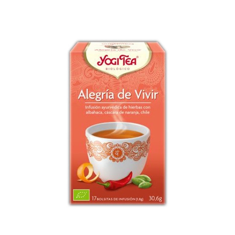 Yogi Tea Alegría de Vivir 17 filtros