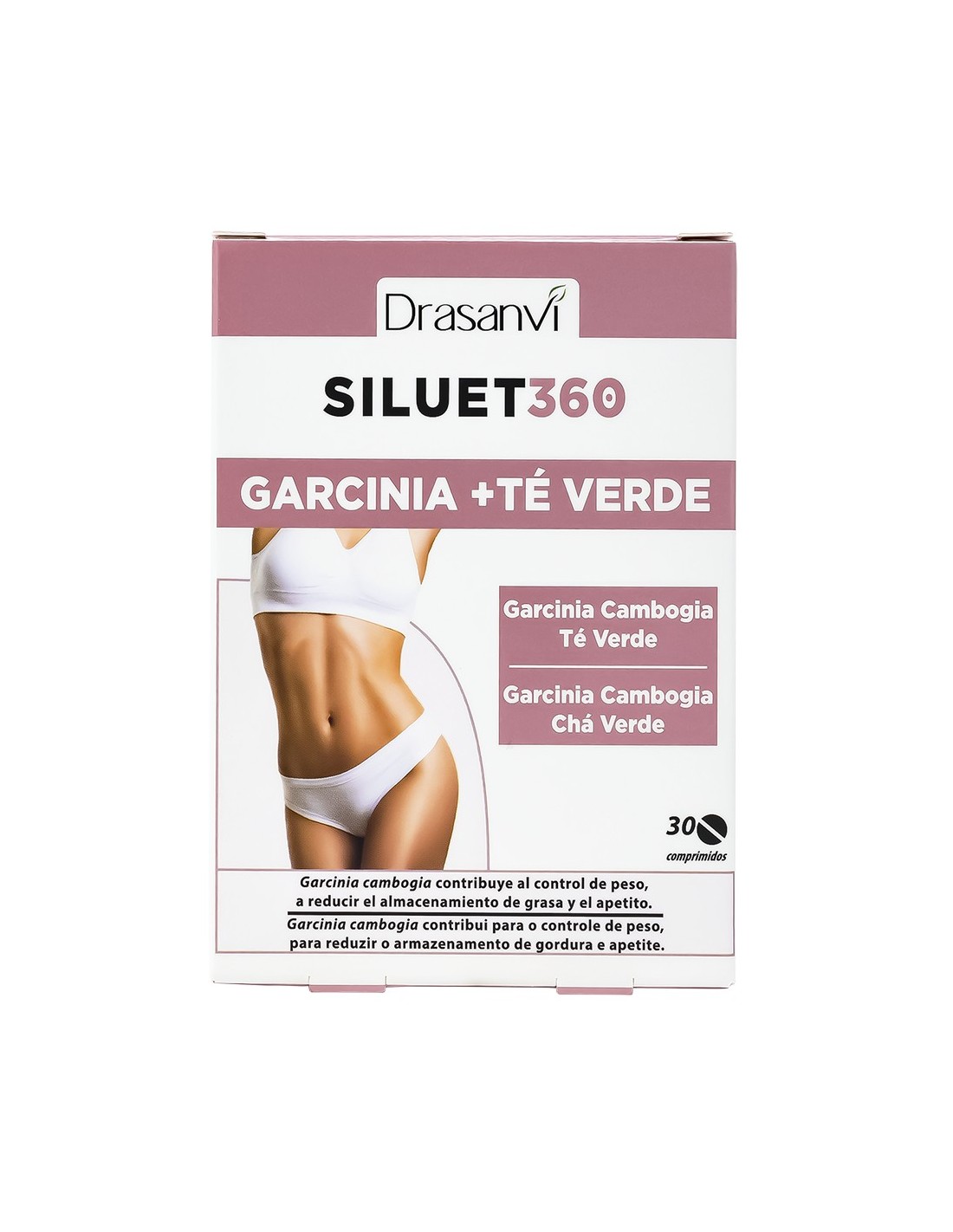 Siluet 360 Garcinia + té verde 30 comp. Drasanvi