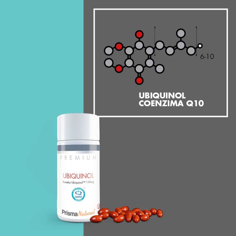 UBIQUINOL. 60 perlas Prisma Natural Premium - Imagen 3